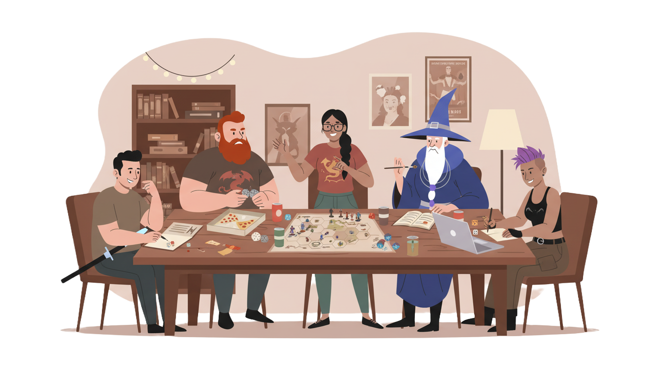 Table de jeu de rôle DiceNexus